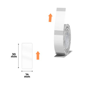 NIIMBOT Etykiety Naklejki Transparentne 14х30 mm 190 szt do B18, N1
