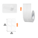 NIIMBOT Etykiety Naklejki Plomby Gwarancyjne Void Transparentne 15х50 mm*2 linie 210 szt (32*50 mm 105 szt) do B1, B21/B21 Pro, B3S/B31, B4