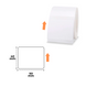 NIIMBOT Etykiety Naklejki Biały 50x40 mm 180 szt do B1, B21/B21 Pro, B3S/B31, B4
