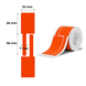 NIIMBOT Etykiety Naklejki Czerwony do Kabli 25х76 mm 200 szt do B1, В21/B21 Pro, B3S/B31, B4