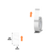 NIIMBOT Etykiety Naklejki Transparentne 8х20 mm 260 szt do D110/D110_M, D11/D11_H, D101, H1S